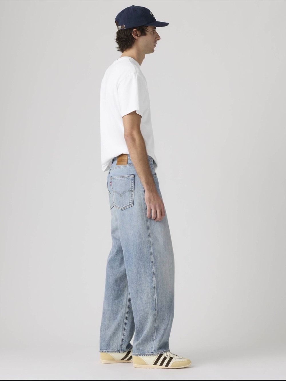 Levi's 578 Baggy Jeans Y2K Men's Size 30/30 Blue Cotton Non-Stretch Tapered Leg